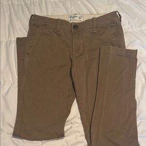 Abercrombie Kids Tan Chinos